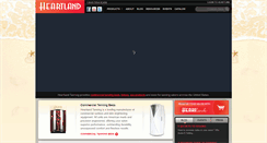 Desktop Screenshot of heartlandtan.com